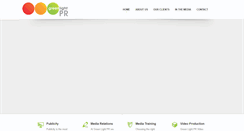 Desktop Screenshot of greenlightpr.com.au